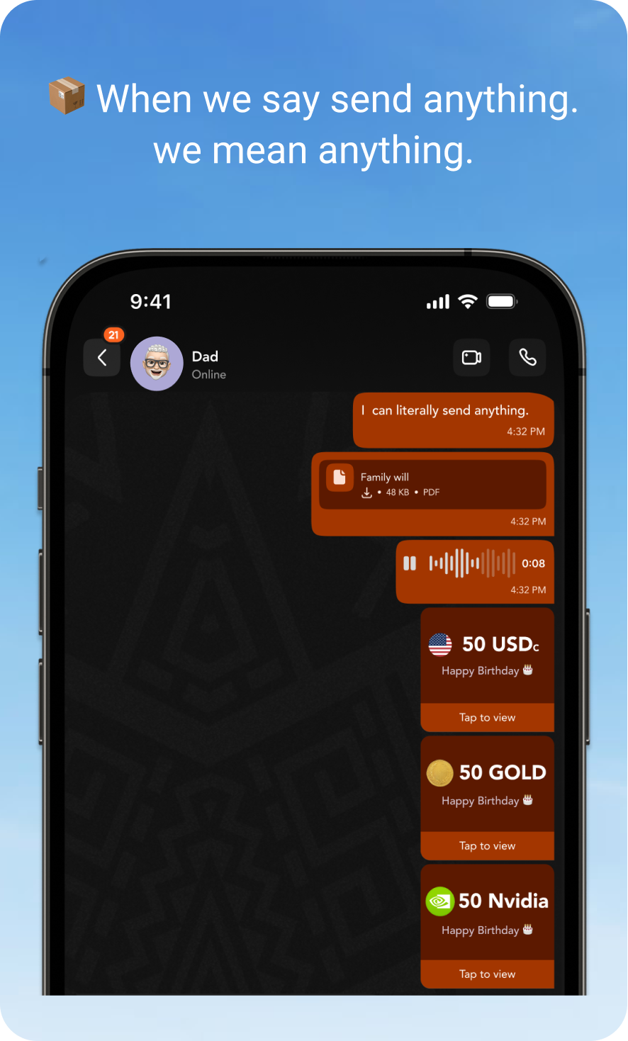 Send & receive money globally